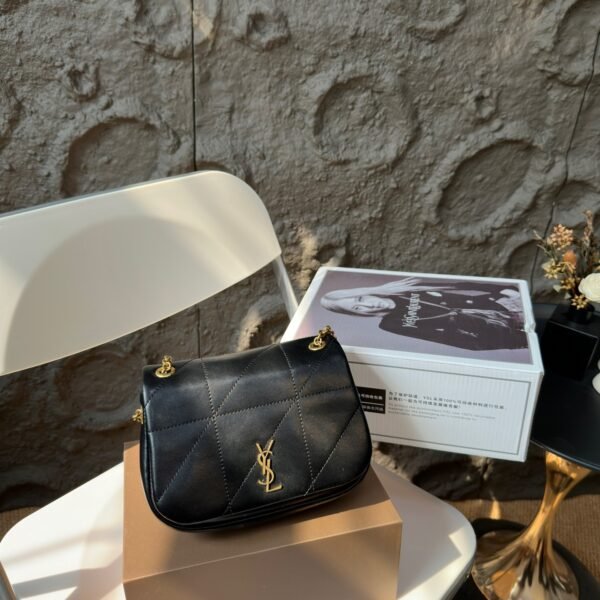 YSL Jamie Small Black Leather - Bag