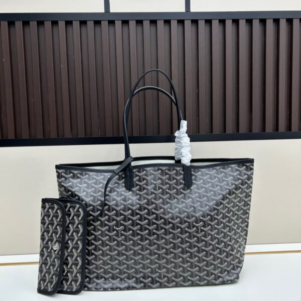 GYD Saint Louis GM Black GYDine Canvas - Bag