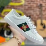 GG Ace White Leather – Sneaker – Bianco