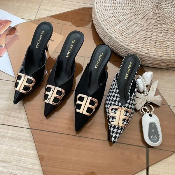 BAL Double B Mules - Heels