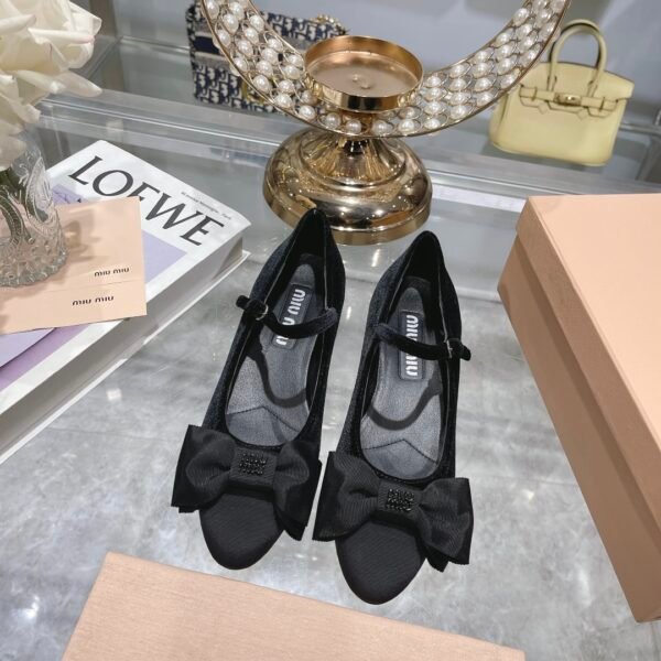 MIU Bow Mary Jane - Shoes