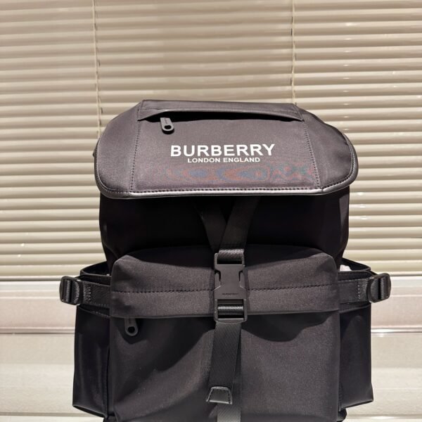 BBR Logo Detail Backpack Black - Backpack