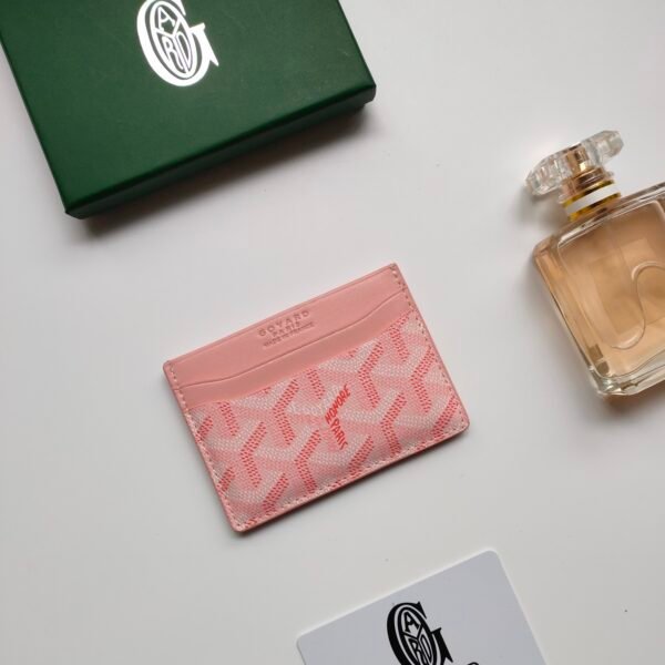GYD Saint-Sulpice Card Holder Pink GYDine Canvas - Wallet