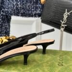GG Slingback Pump with Chain – Heels