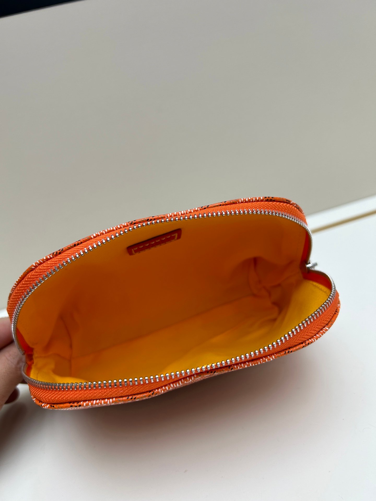 GYD Vendôme Pouch Orange GYDine Canvas - Bag - Image 7