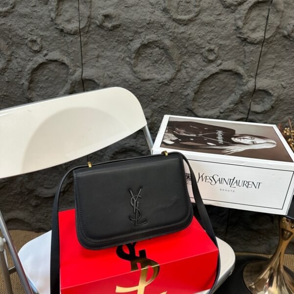YSL Solferino Small Black Leather - Bag
