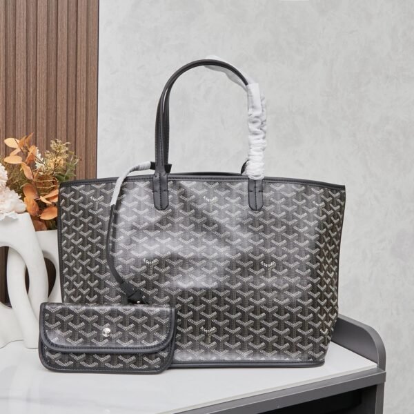 GYD Saint Louis PM Black GYDine Canvas - Bag