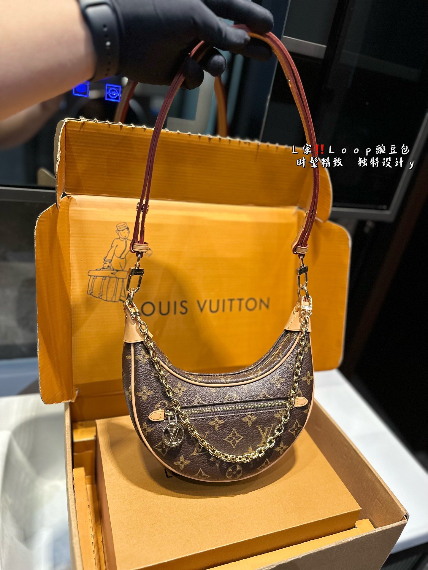 LV Loop Monogram - Bag - Image 8