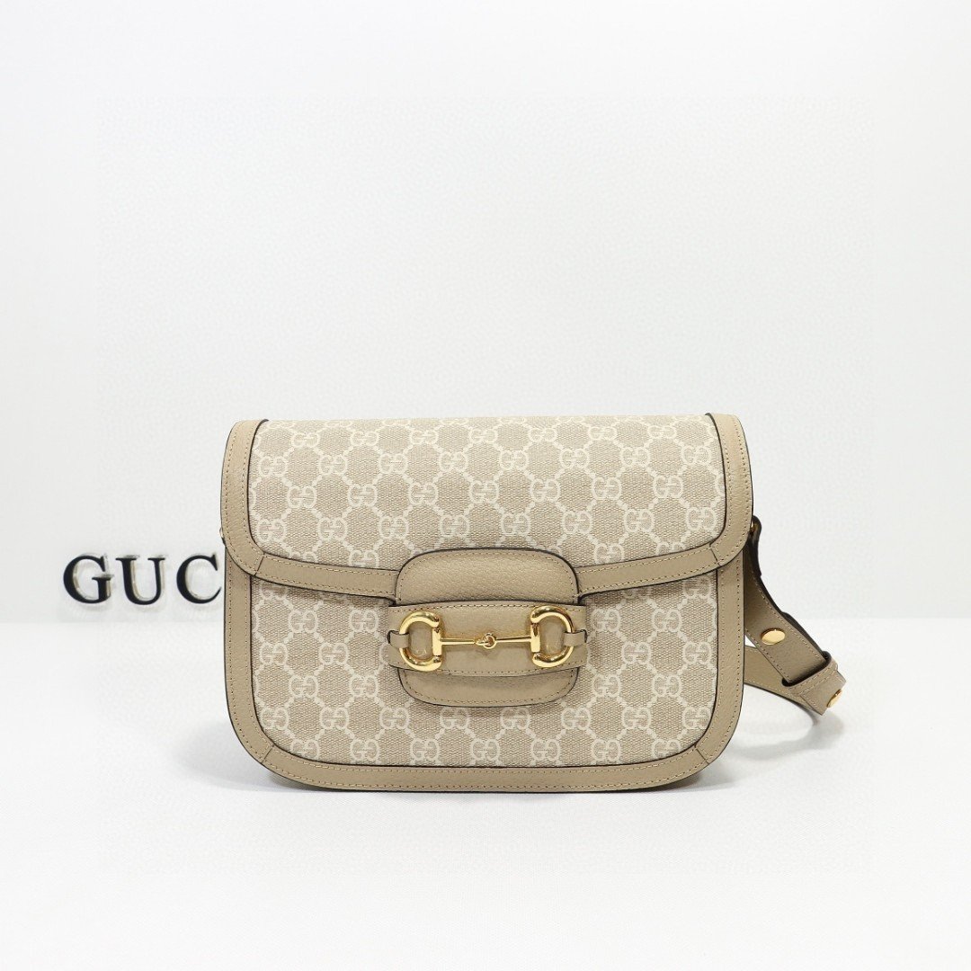 GG Horsebit 1955 GG Supreme Canvas - Bag - Image 4