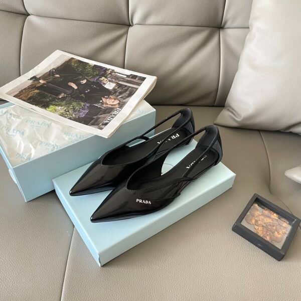 PR Slingback Pointed Toe Pumps - Heels