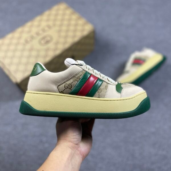 GG Tennis 1977 Beige/Green/Red - Sneakers