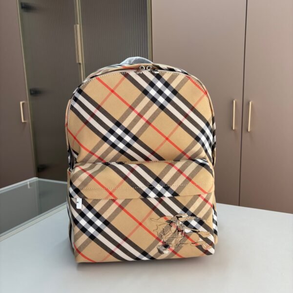 BBR Vintage Check Backpack Beige Check - Backpack