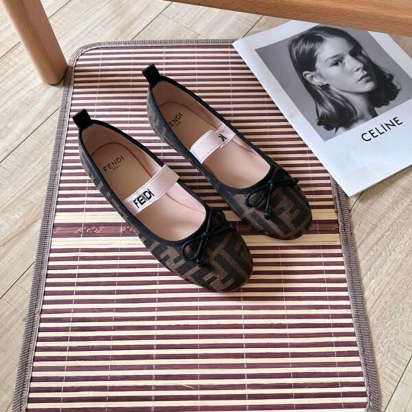 FD FF Ballet Flats - Shoes