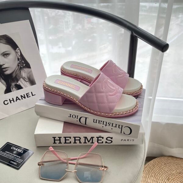 CC Quilted CC Mules - Sandals