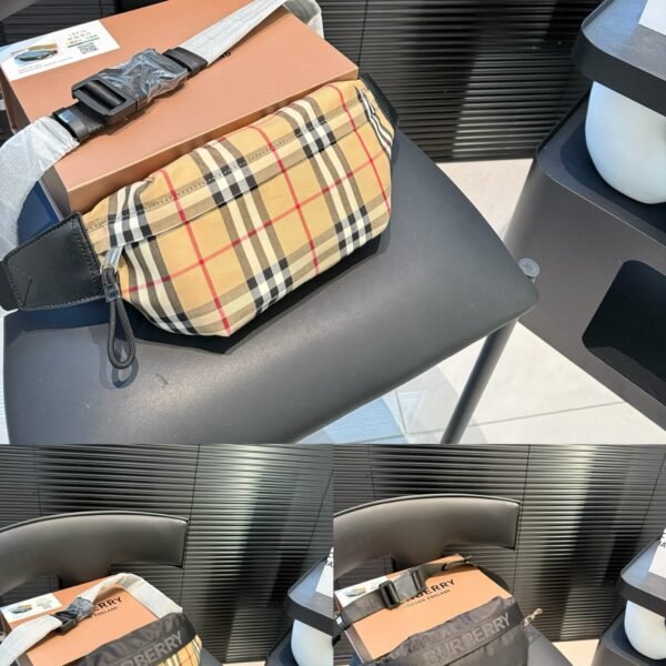BBR Vintage Check Beige/Black - Bag