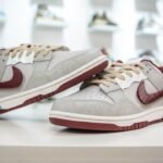 NK Dunk Low Panda Prank Grey/Maroon – Sneaker