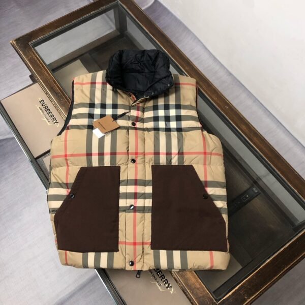 BBR Vintage Check Down Vest - Vest