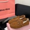 MIU Suede Moccasins - Shoes · Ref. SH14899