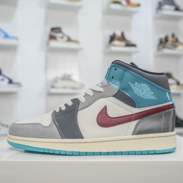 NK Air Jordan 1 Mid SE Union Black Toe - Sneakers
