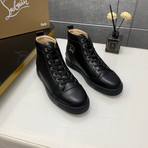 CD Louis Junior Spikes Orlato Black Leather - Sneakers