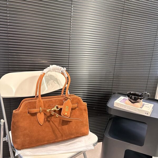 MIU Madras Tan Suede - Bag