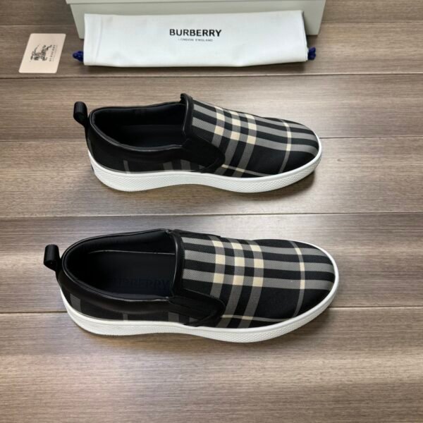 BBR Vintage Check Slip-On Beige/Black Check - Sneakers