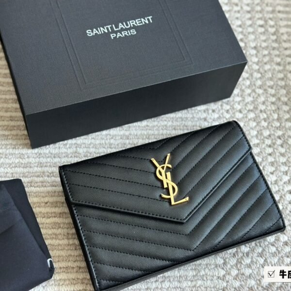 YSL Envelope Wallet on Chain - Bag