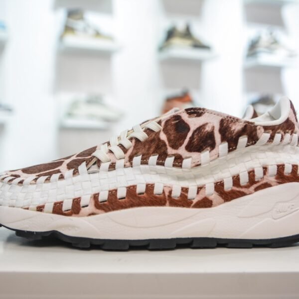 NK Air Footscape Woven Cow Print - Sneakers