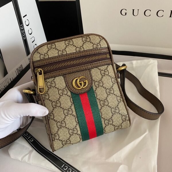 GG Ophidia GG Supreme Small Beige/Ebony GG Supreme Canvas - Bag