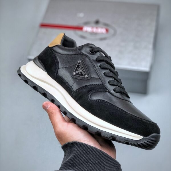 PR Cloudbust Thunder Low Black Leather/Suede - Sneakers
