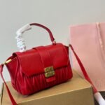 MIU Wander Matelassé – Bag – Red