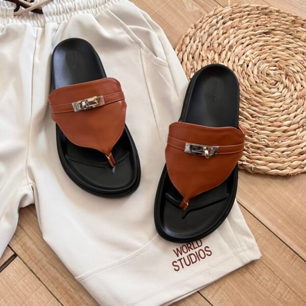 HM Izmir Sandals Brown Leather - Sandals