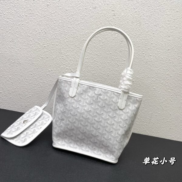 GYD Saint Louis PM White GYDine Canvas - Bag