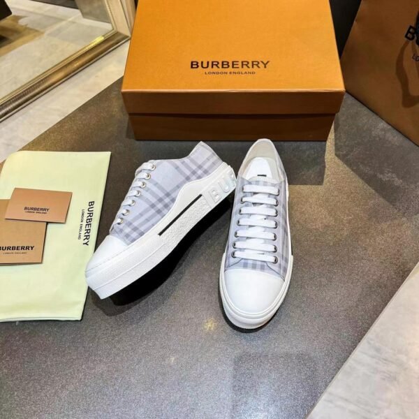 BBR Vintage Check Sneakers Grey Check - Sneakers