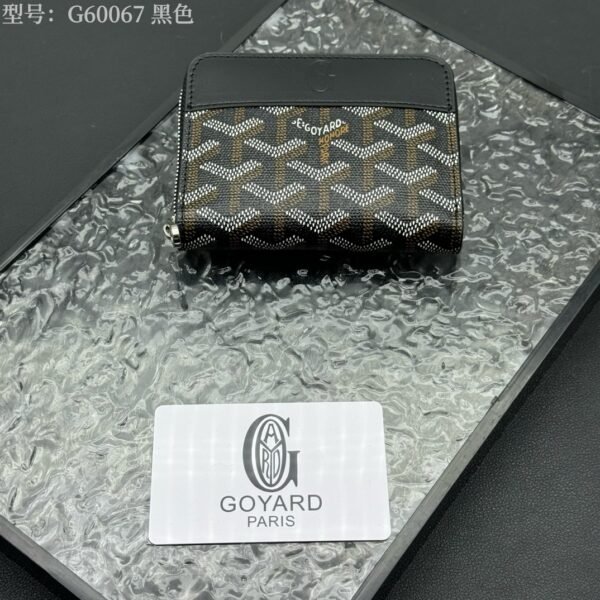 GYD Saint Sulpice Black GYDine Canvas - Wallet