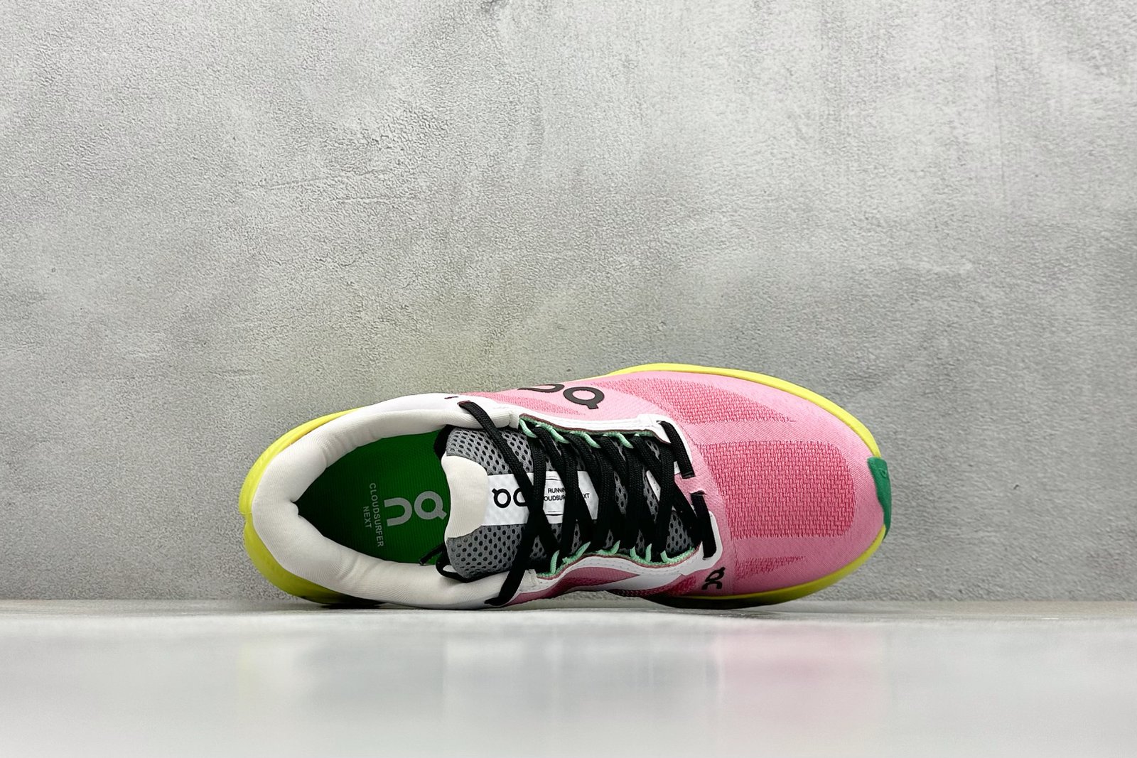 ON Cloudmonster Pink/Yellow - Sneakers - Image 3