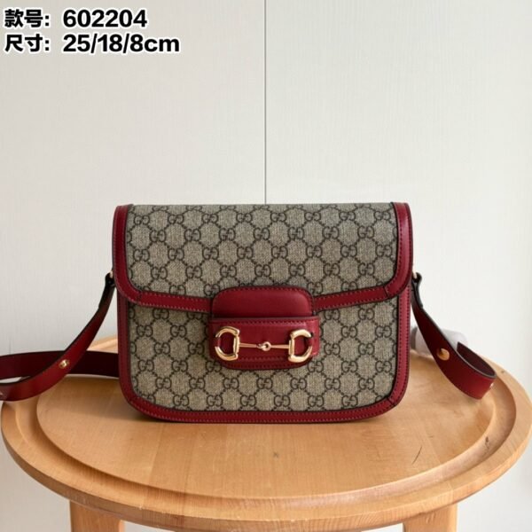 GG 1955 Horsebit GG Supreme Canvas - Bag
