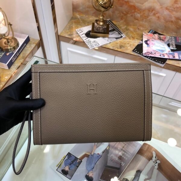 HM Jige Elan Etoupe Clemence Leather - Bag