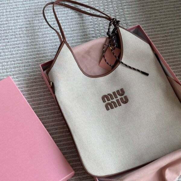 MIU Logo Tote - Bag