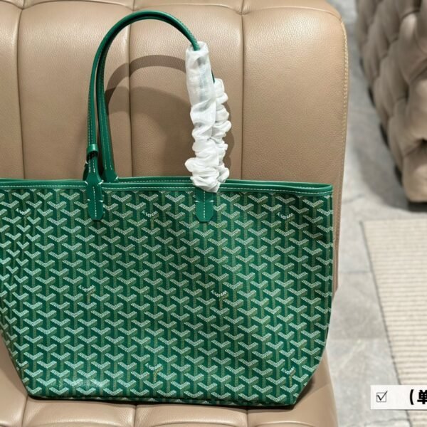 GYD Saint Louis PM Green GYDine Canvas - Bag