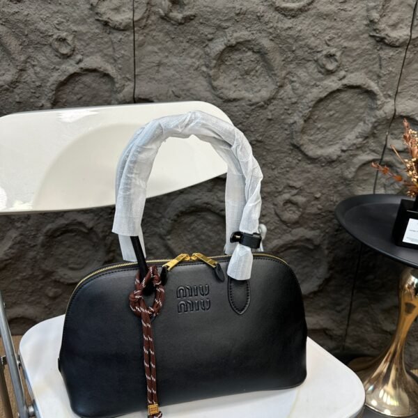 MIU Arcadie Black Leather - Bag