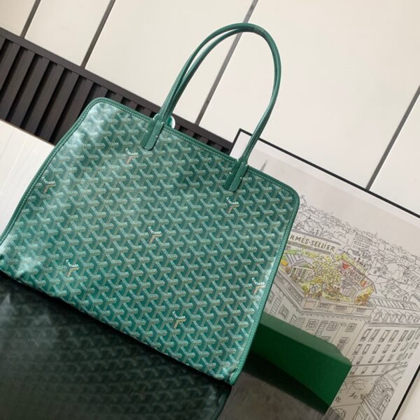 GYD Saint Louis PM Green GYDine Canvas - Bag