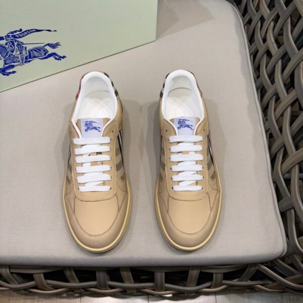 BBR Vintage Check Sneakers Beige - Sneakers