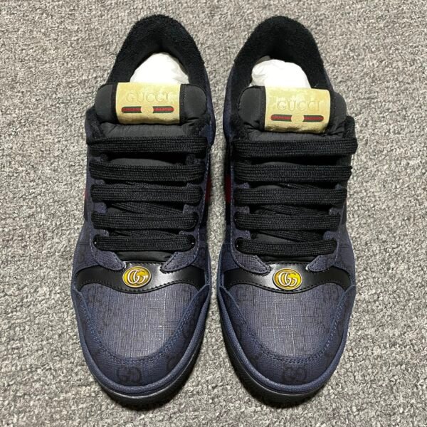 GG Screener Blue GG Canvas - Sneakers
