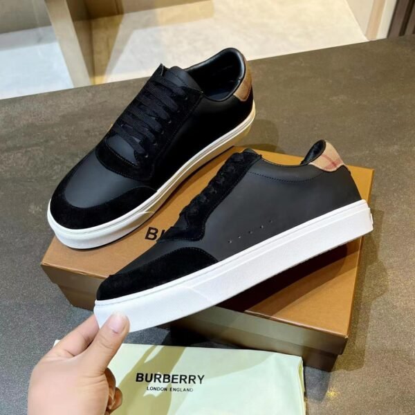 BBR Ronnie Low-Top Sneakers Black/Check - Sneakers