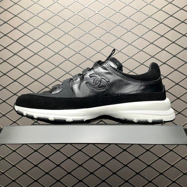 CC CC Low-Top Sneakers Black Leather - Sneakers