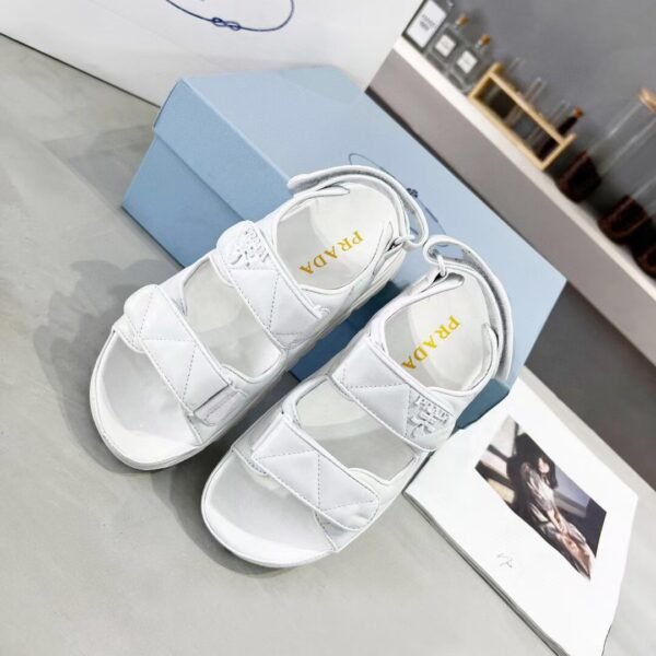PR Nomad Sandals White Leather - Sandals