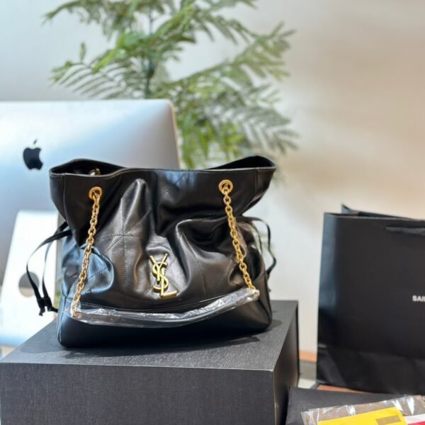 YSL Niki Medium Black Leather - Bag