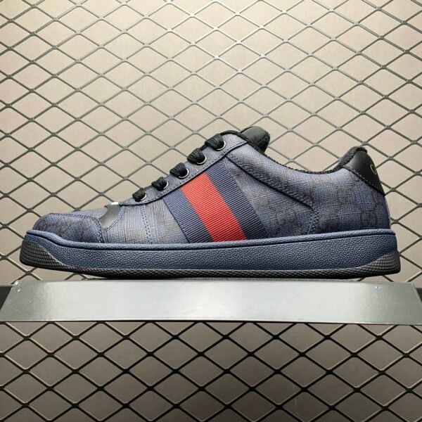 GG Screener Blue GG Canvas - Sneakers