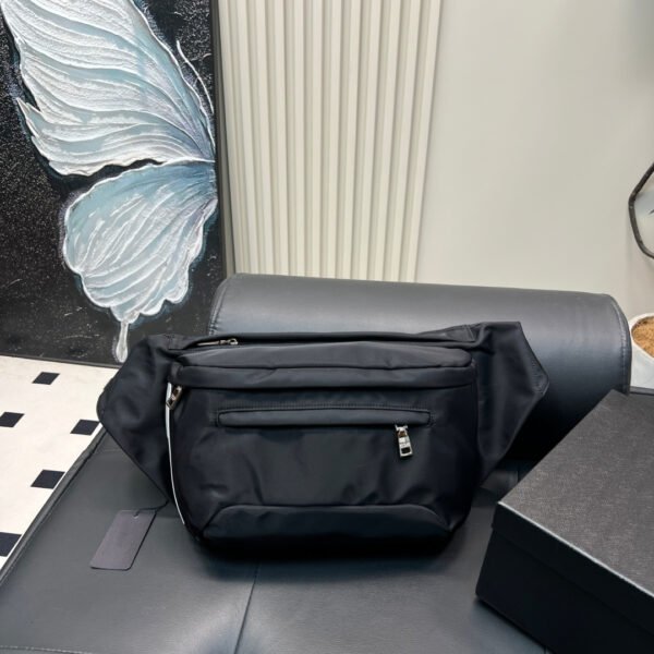 PR Re-Nylon Belt Bag Black Nylon - Belt Bag